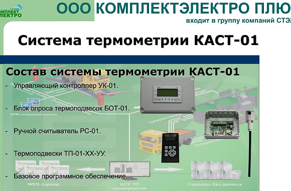 Система термометрии "КАСТ-01"